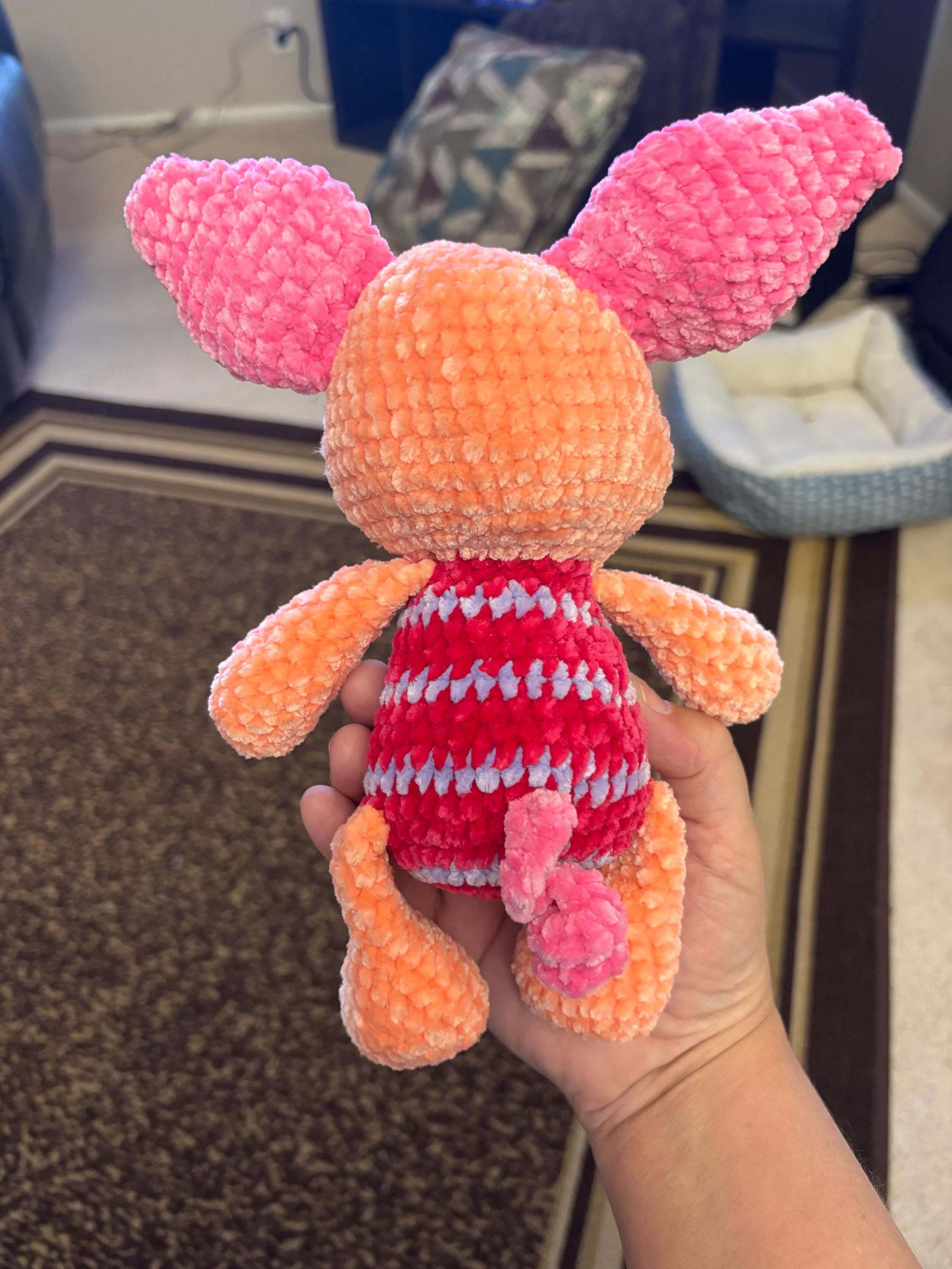 Chenille Crochet Plush Toy | Handmade Amigurumi Animal