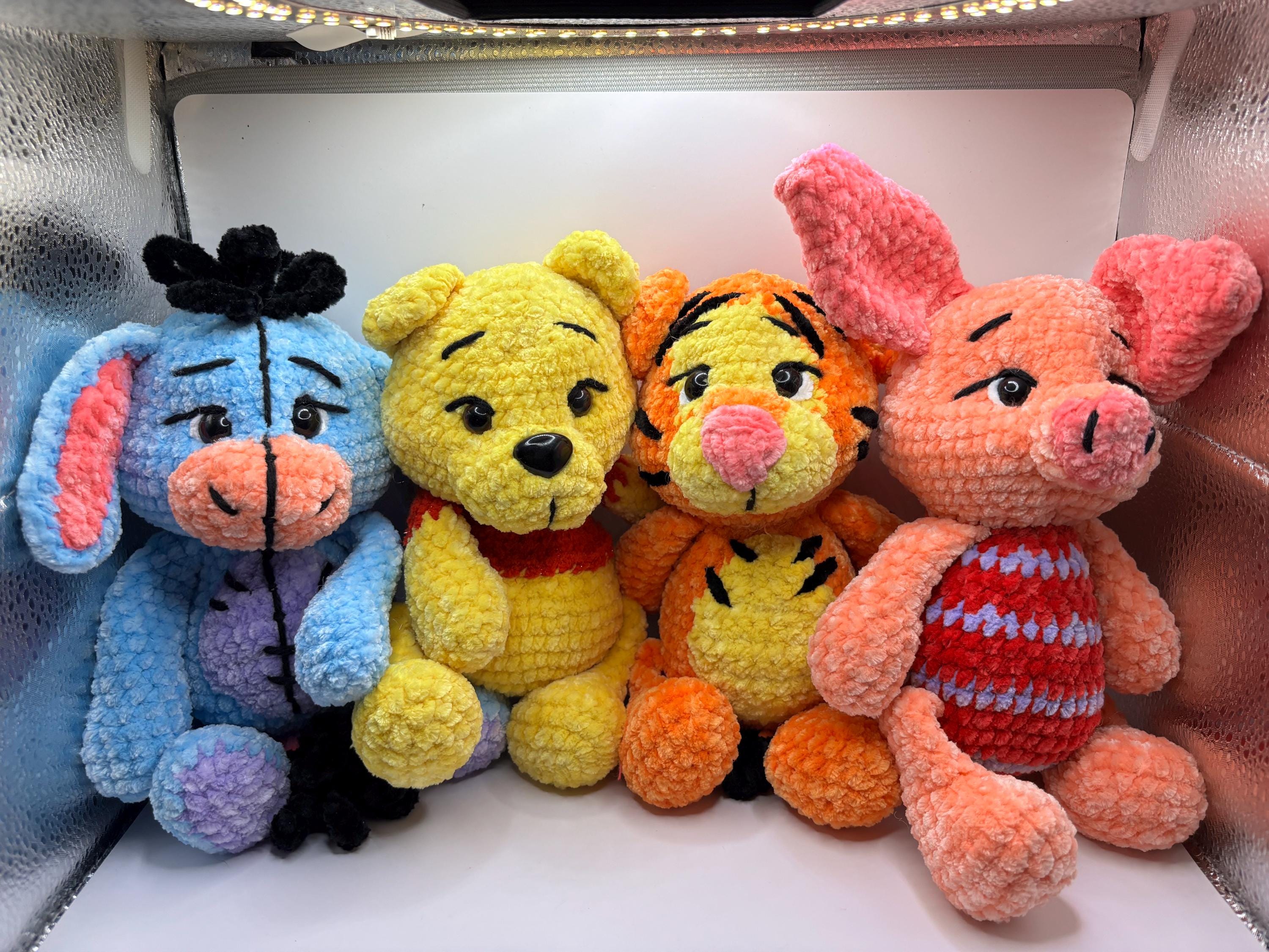 Chenille Crochet Plush Toy | Handmade Amigurumi Animal