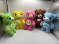 Handmade Care Bears Inspired Crochet Plush – Chenille Amigurumi 80s Nostalgia