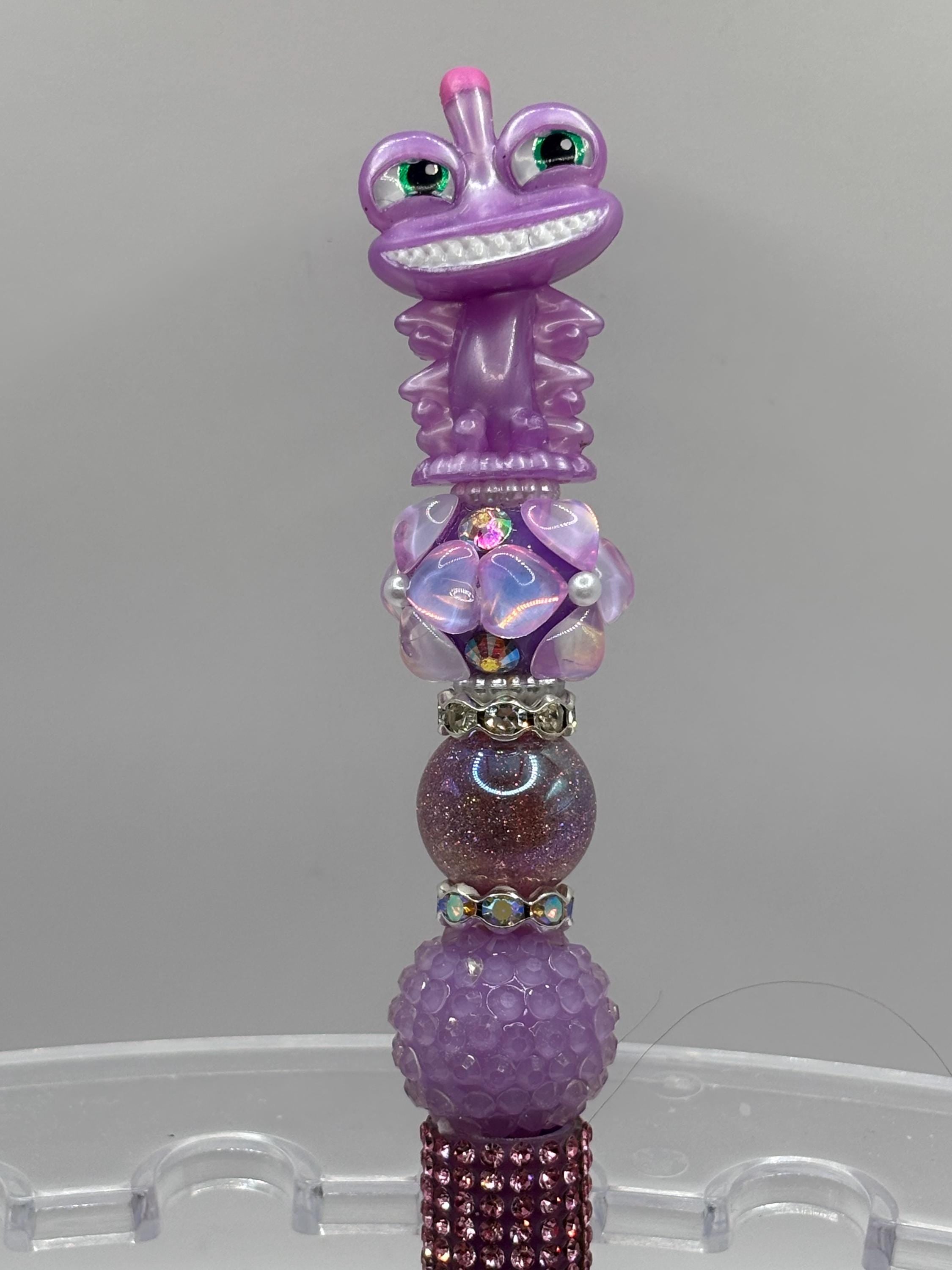 Beaded Character Pens | Rhinestone Desk Accessories | For Teacher Student