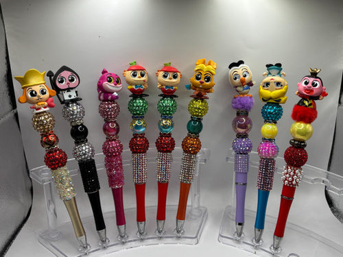 Alice in Wonderland Character Pens with Black Ink Refill