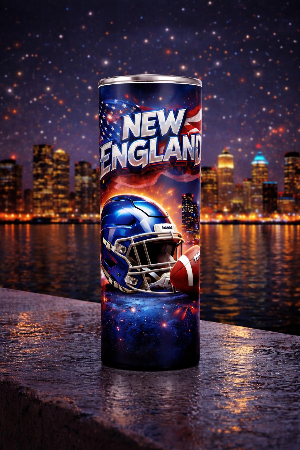 Personalized Photo 20oz Skinny Tumbler, Custom Name Sublimation Cup