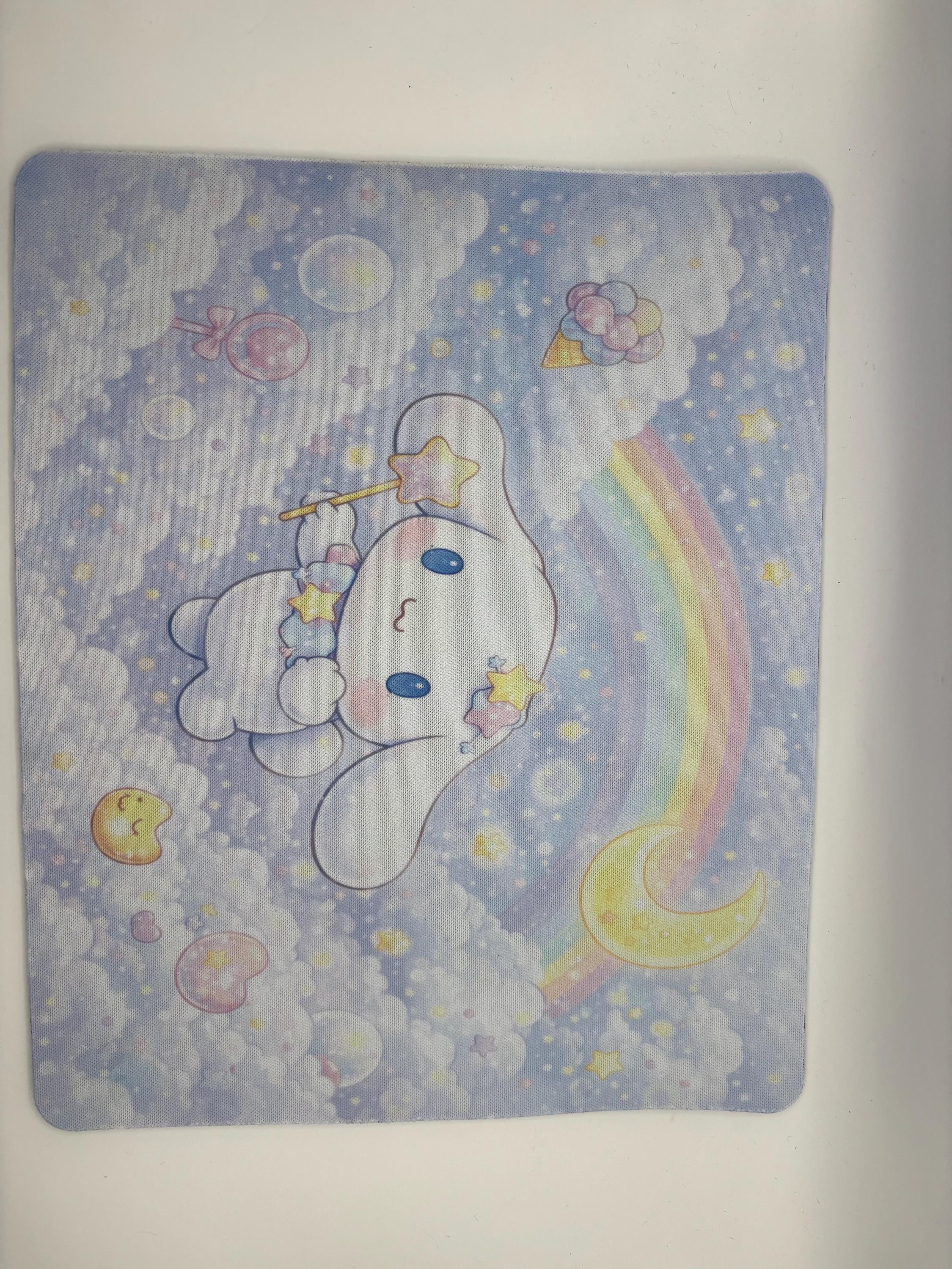 Cute Mouse Pad Desk Accessory | Colorful Non-Slip Office Desk Mat | Personalizable Kawaii Gift