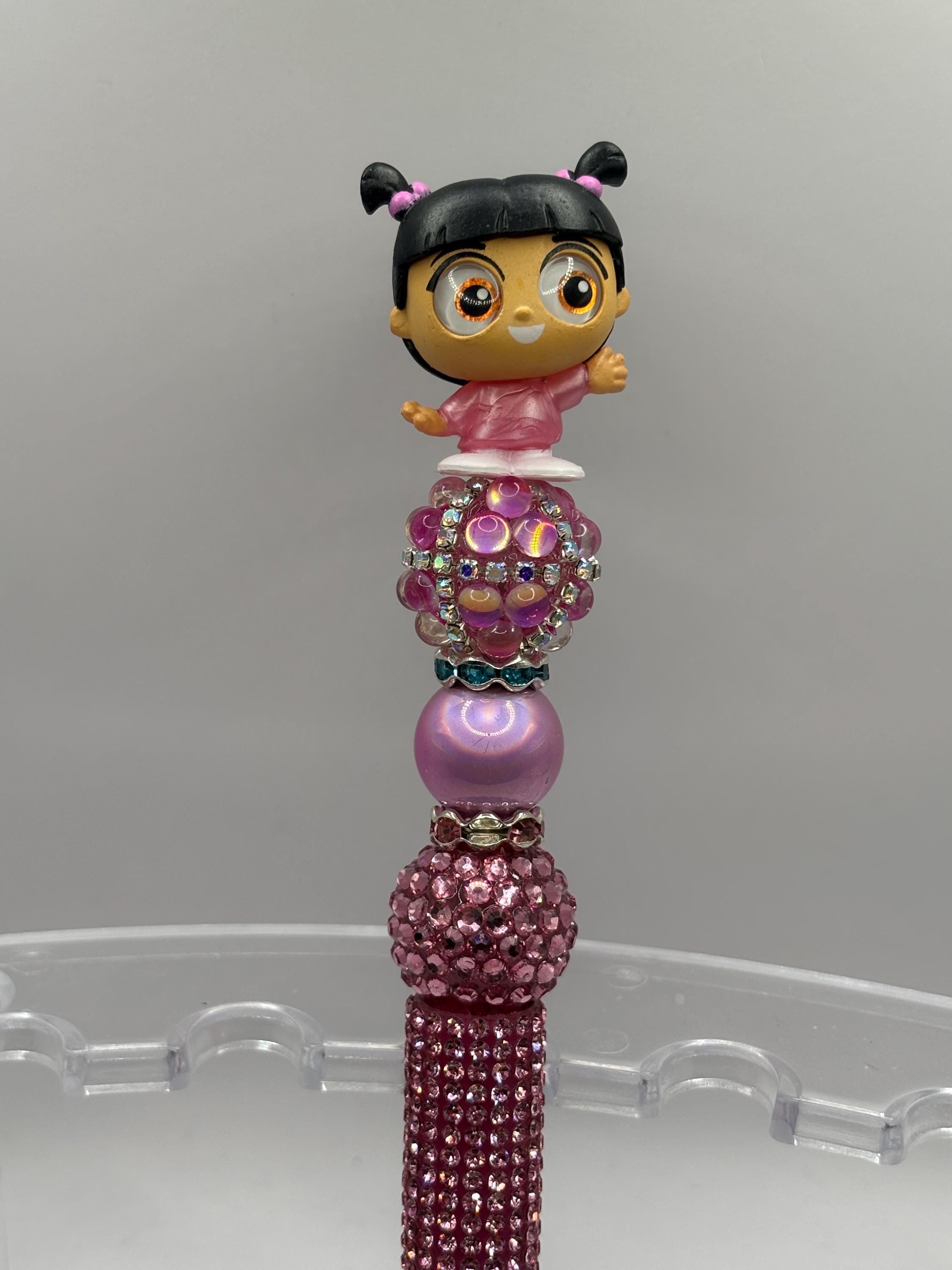 Beaded Character Pens | Rhinestone Desk Accessories | For Teacher Student