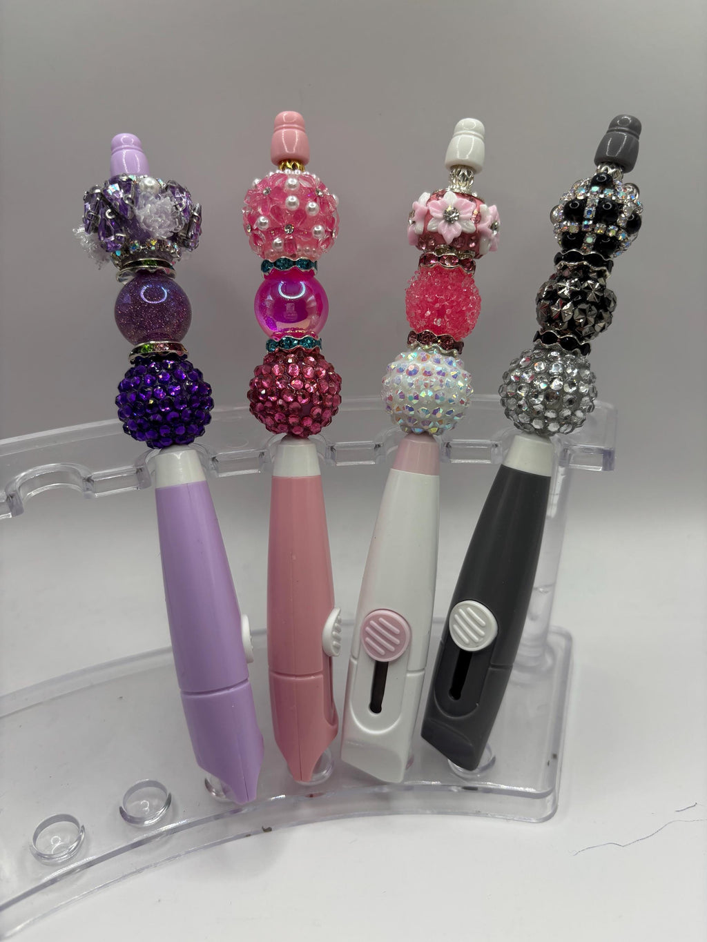 Handmade Beaded Box Cutter | Rhinestone Utility Knife | Glam Craft Tool