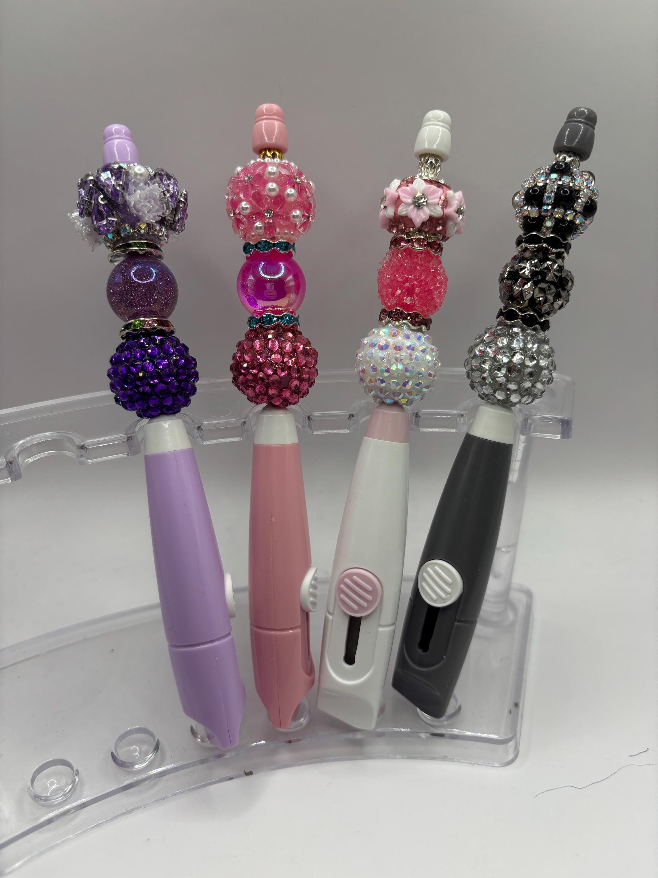 Handmade Beaded Box Cutter | Rhinestone Utility Knife | Glam Craft Tool