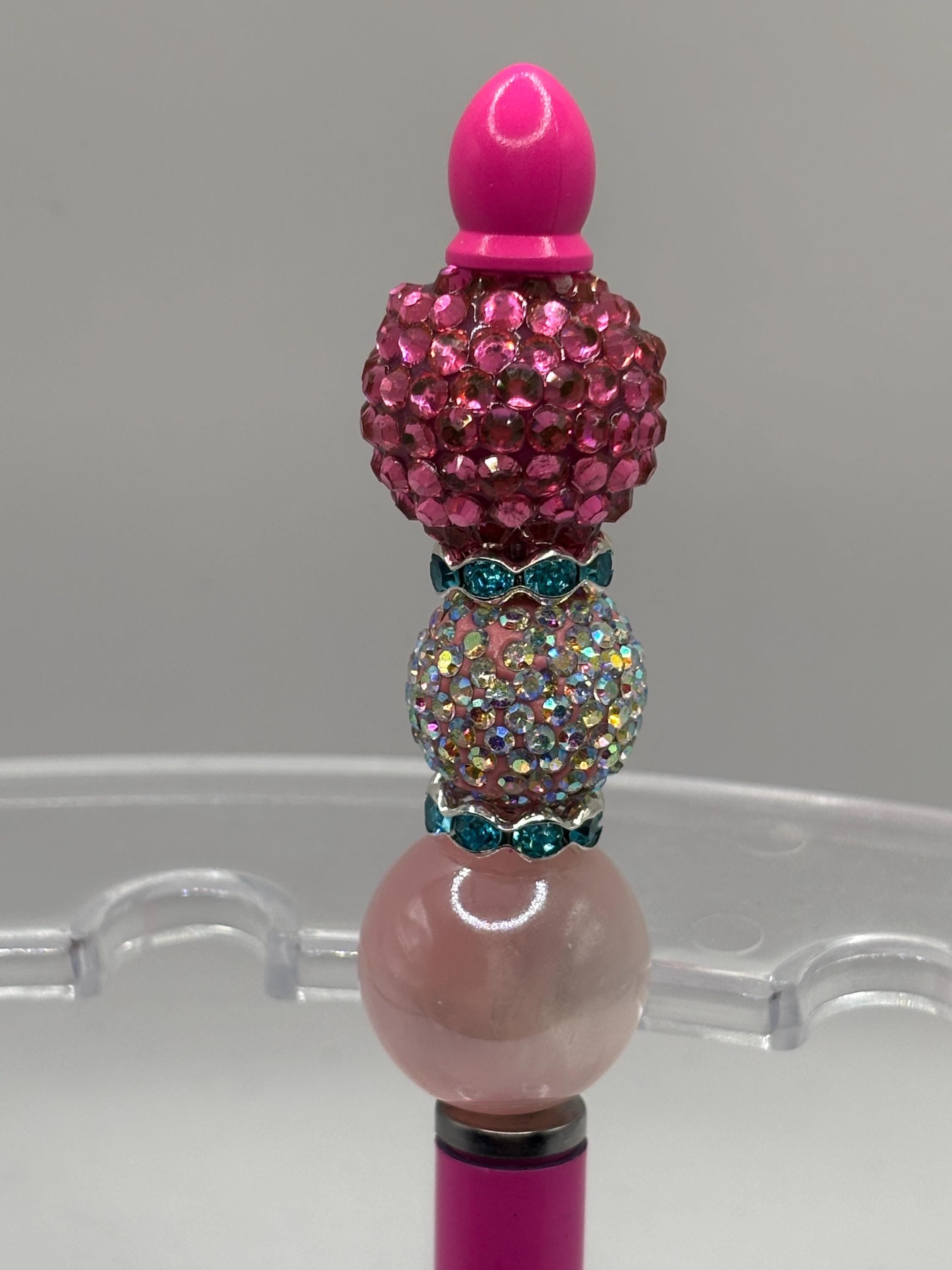 Beaded Stylus Pen | Character Topper, Rhinestone Accents, Touchscreen Stylus | VIP Crafts