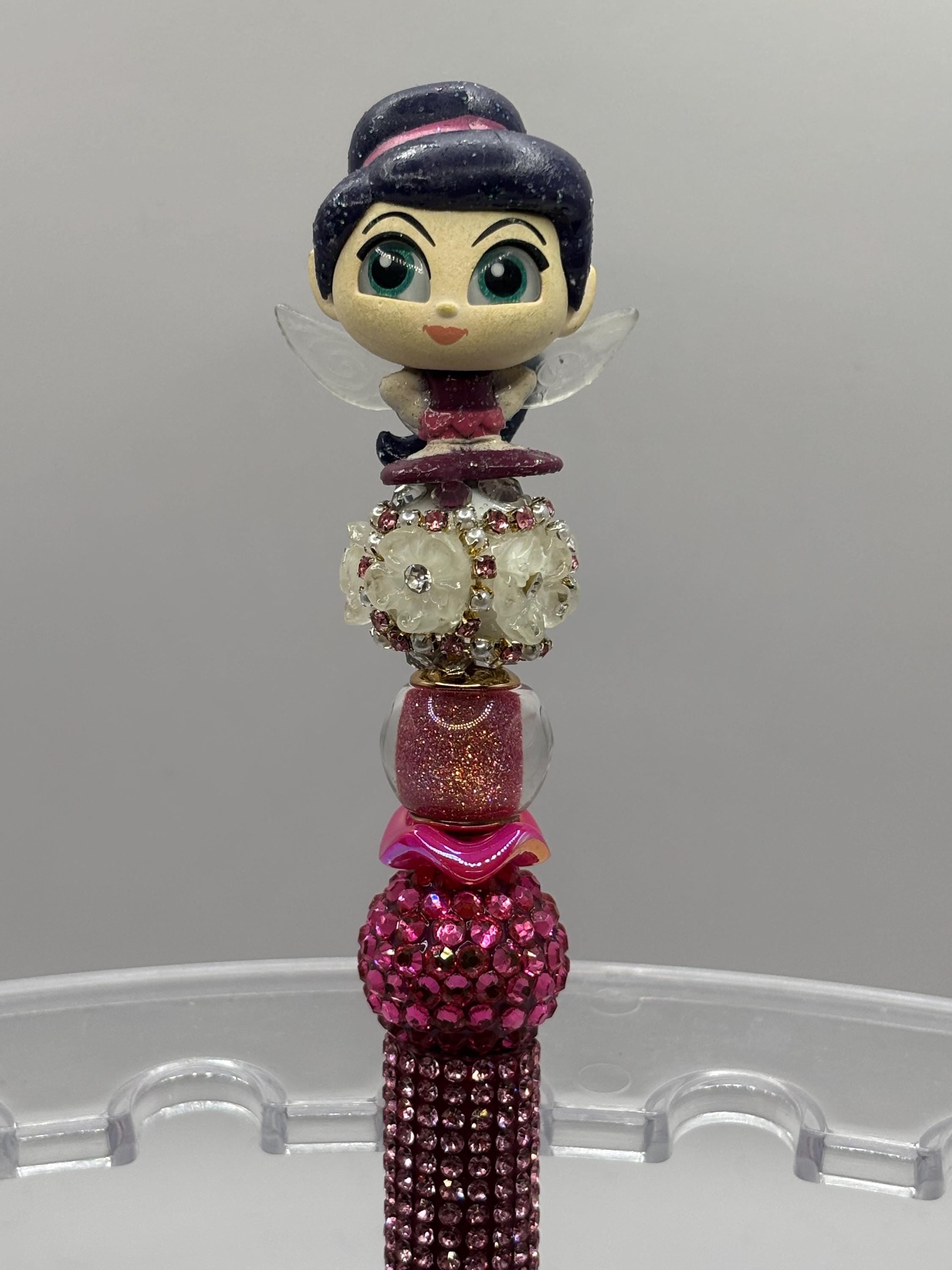 Peter Pan Inspired Beaded Pens | Handmade Character Pens | Cute Rhinestone Pens | Gift for Her | Teacher Gift | Planner Accessories