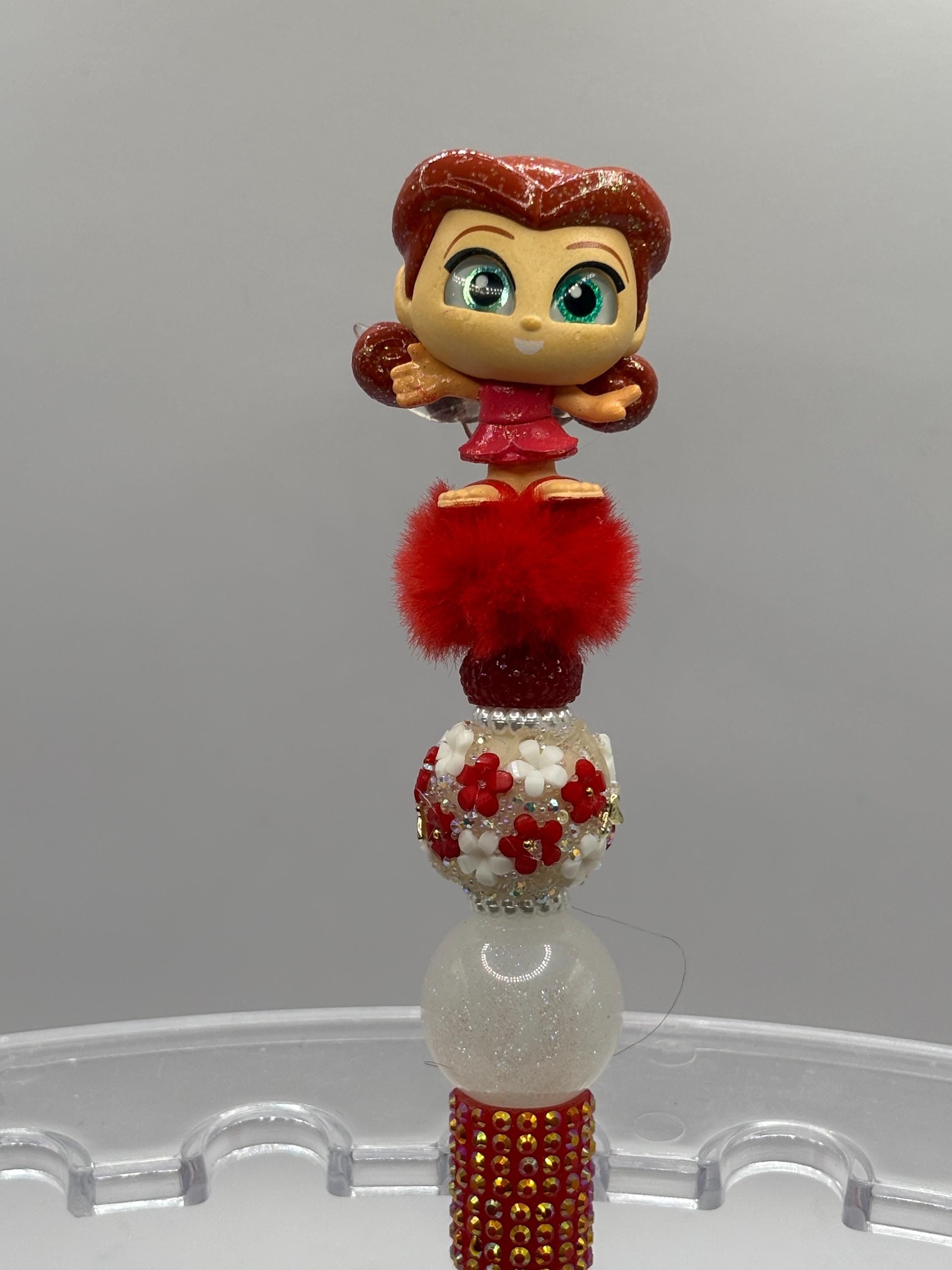 Peter Pan Inspired Beaded Pens | Handmade Character Pens | Cute Rhinestone Pens | Gift for Her | Teacher Gift | Planner Accessories