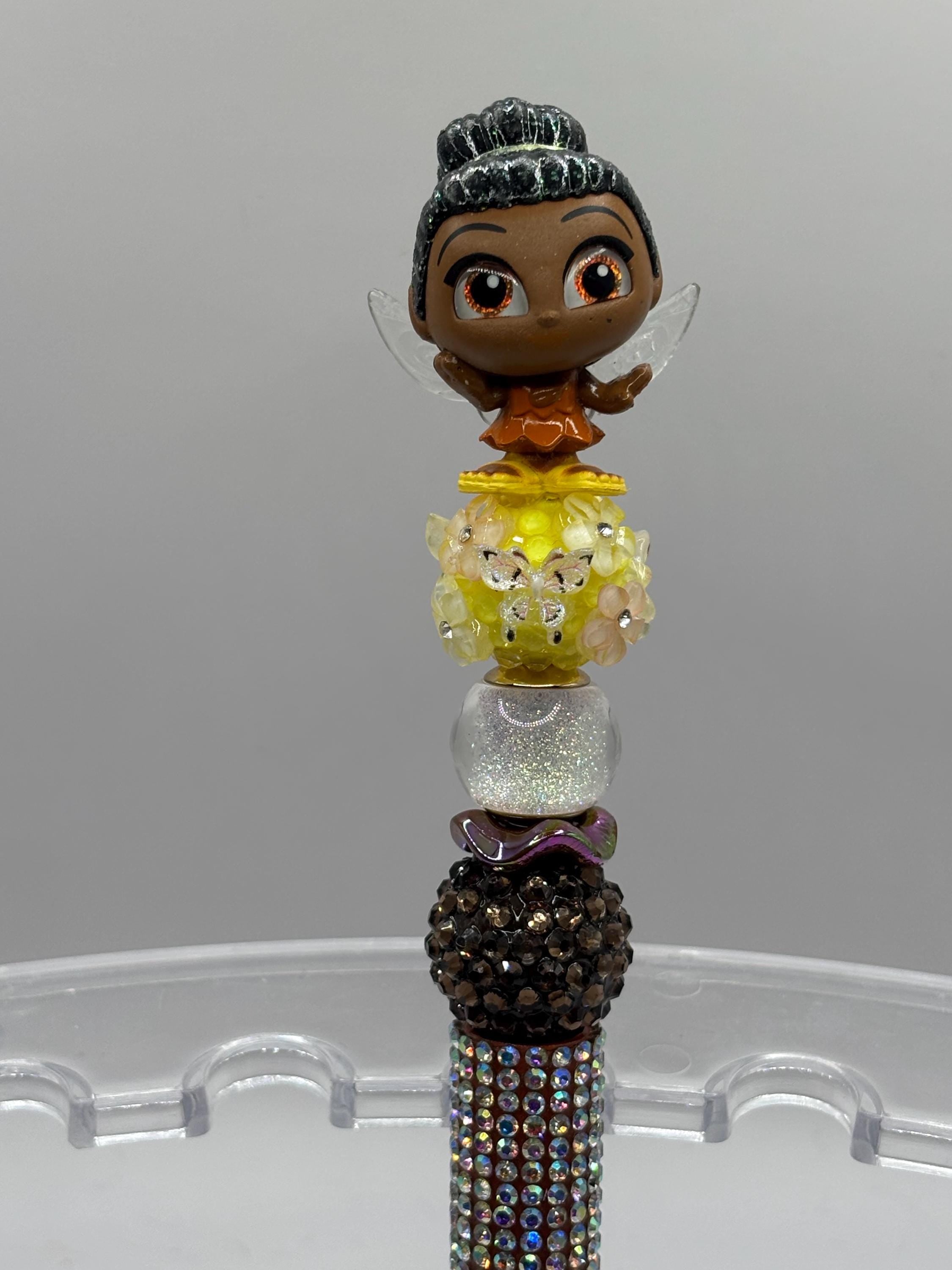 Peter Pan Inspired Beaded Pens | Handmade Character Pens | Cute Rhinestone Pens | Gift for Her | Teacher Gift | Planner Accessories
