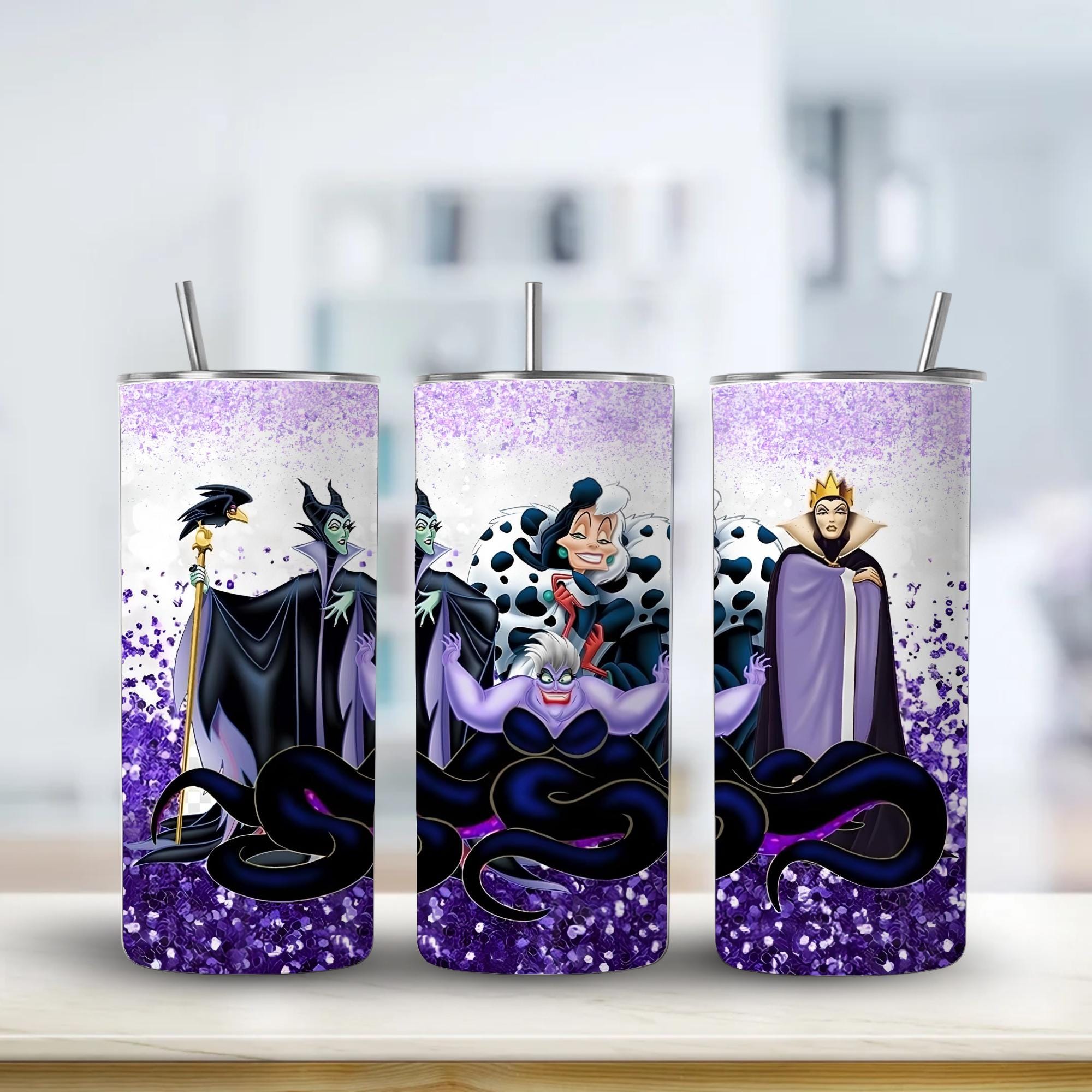 Cartoon Tumbler | 20oz Skinny Sublimation Cup