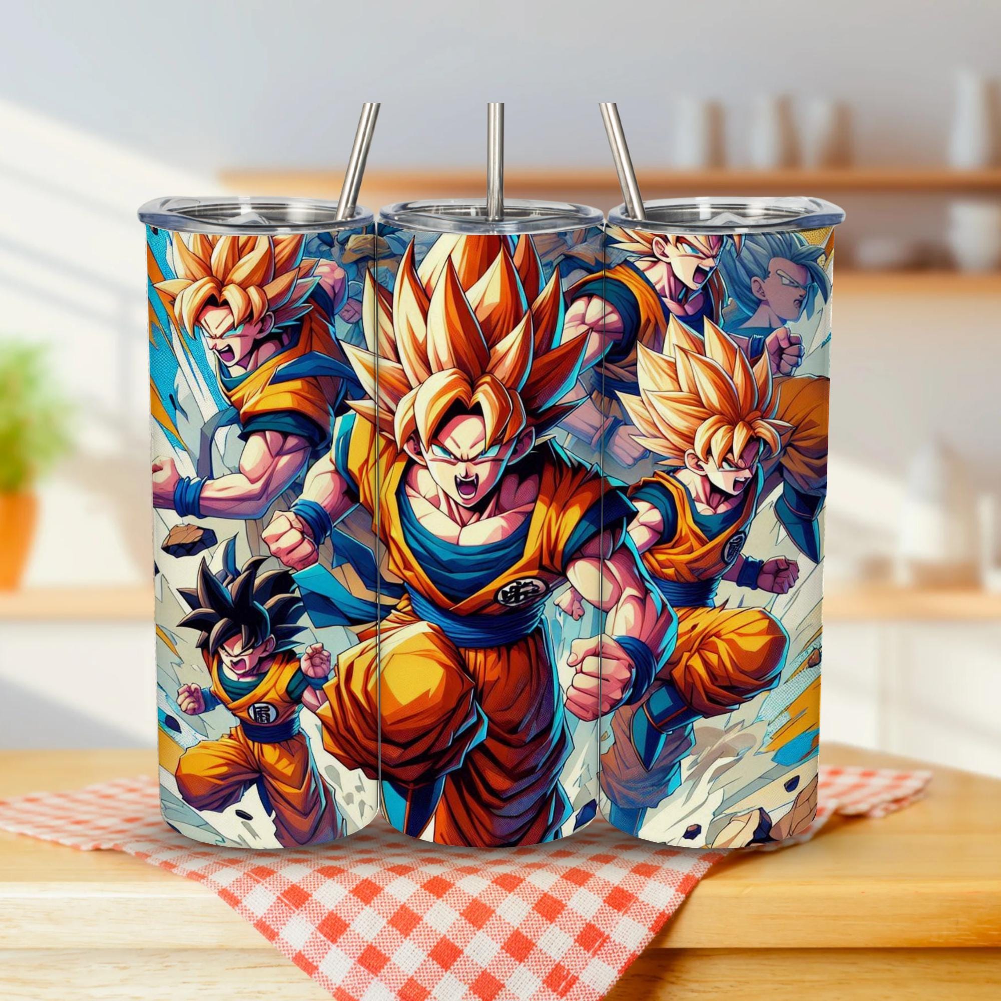 Cartoon Tumbler | 20oz Skinny Sublimation Cup