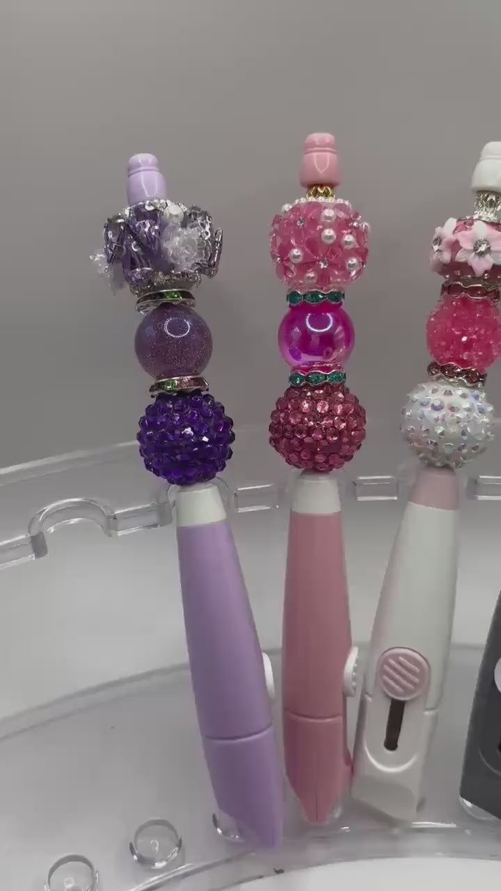 Handmade Beaded Box Cutter | Rhinestone Utility Knife | Glam Craft Tool