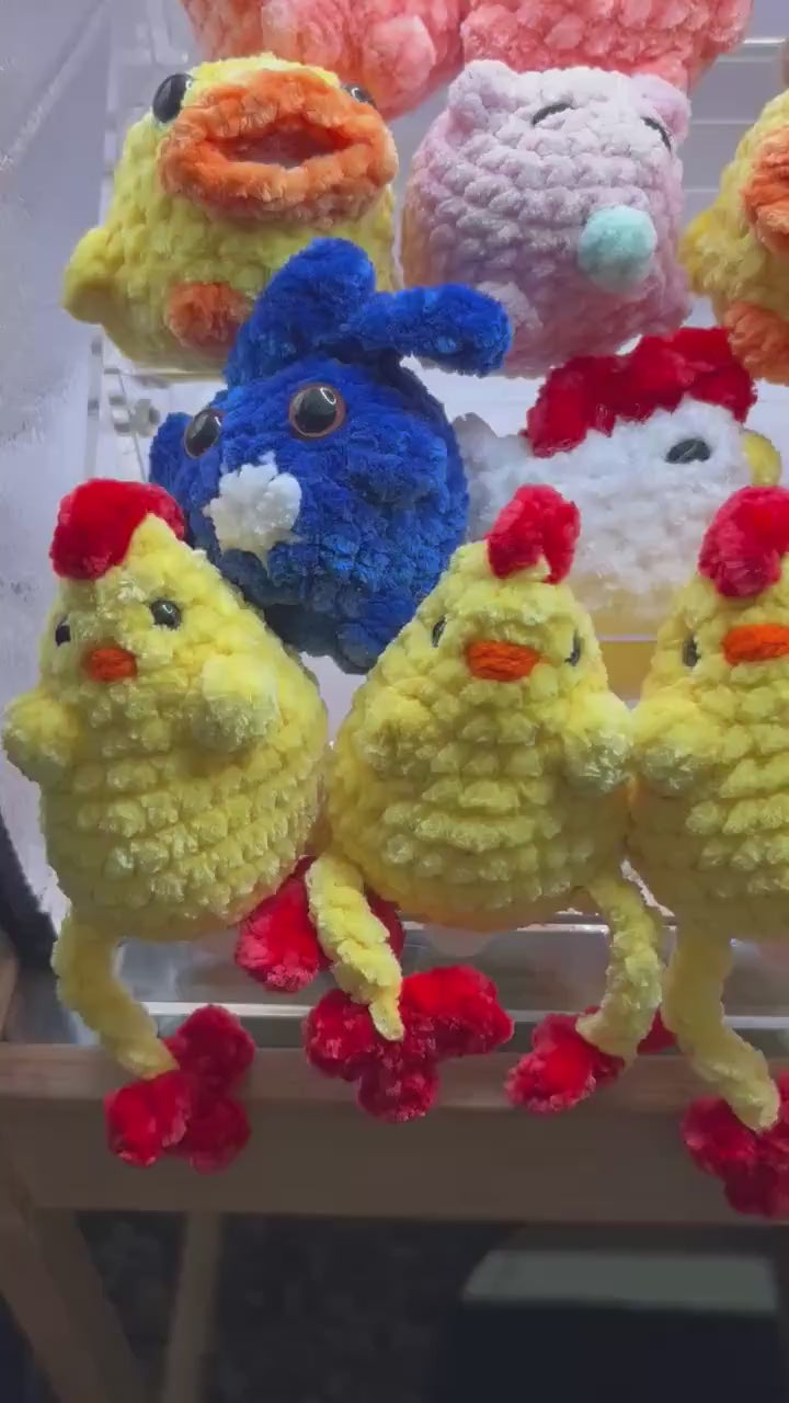 Handmade Crochet Amigurumi Stress Ball: Squishy Animal Toy