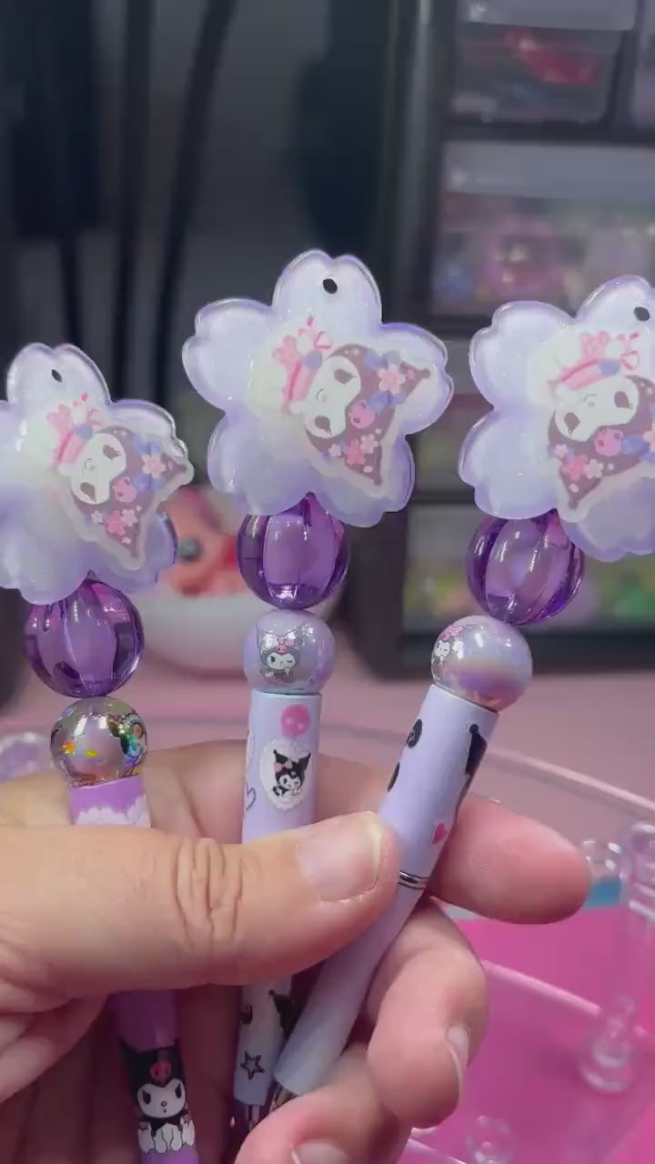 Karumi Character Pens: Extra Black Ink Refill Included