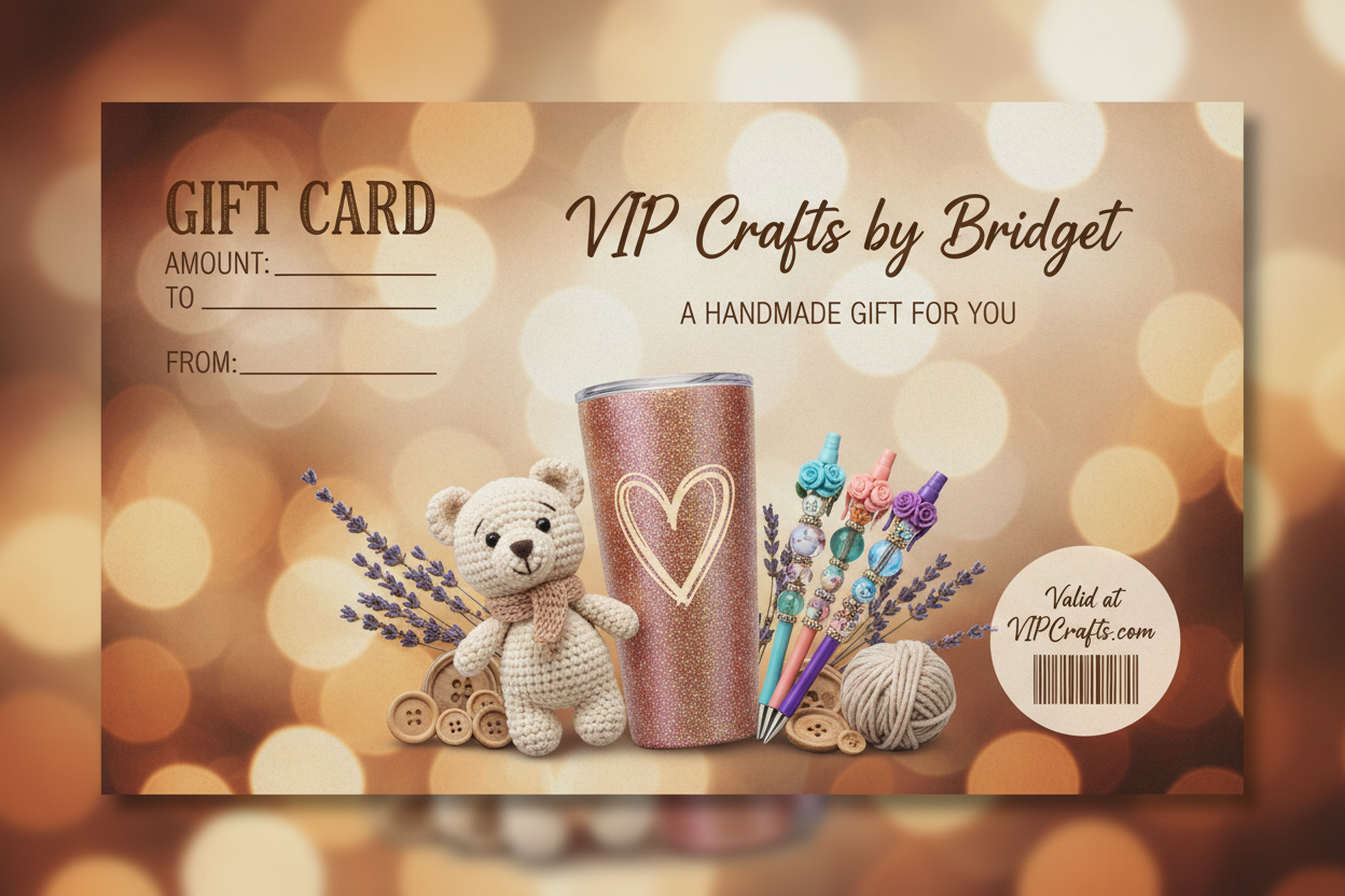 VIP Crafts by Bridget Gift Card